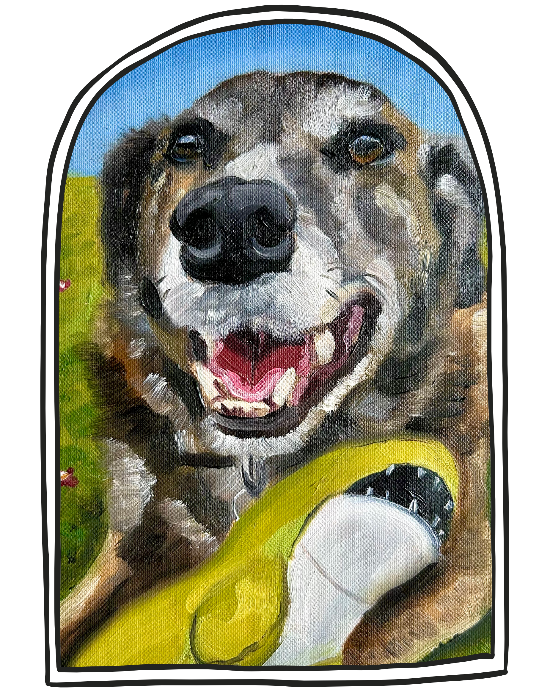 Portrait of Harley