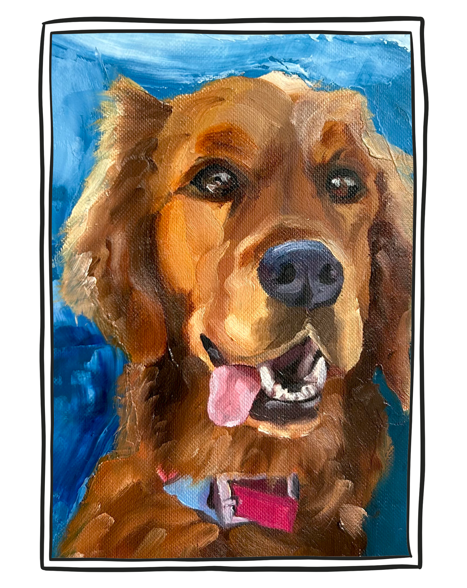 Portrait of Golden Retriever